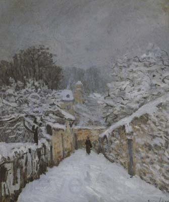 Alfred Sisley Snow at Louveciennes (san21) France oil painting art